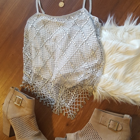 Camisole Beaded Top - Picture 1 of 4